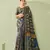 Blue woven borser saree for girlie looks