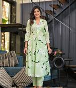 Diti pista pure cotton suit set