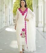 Mudra dove full work suit set