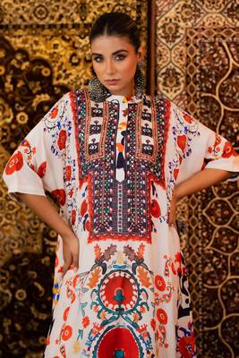 vanilla designer premium muslin kurta set 2