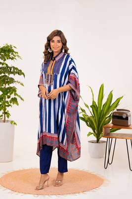 azure premium muslin kurta set 2