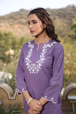 carnation cotton kurta pant set 2