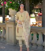 angel  schiffli heavy suit set