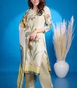 offwhite work suit set