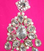 Crystal  Beads Jhoomer Jhumar Passa Tika Hair Accessory Head Jewelery