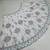 GLAMOROUS WOMEN'S CREAM 3MM SEQUINS AND THREAD EMBROIDERED GEORGETTE FABRIC DESIGNER LEHENGA CHOLI FOR WEDDING