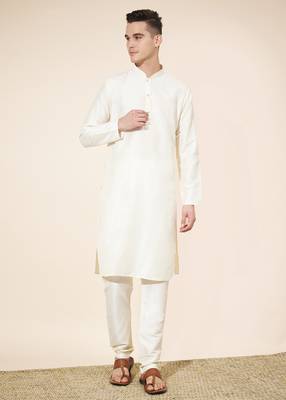 Embroidered kurta pajama for men 1