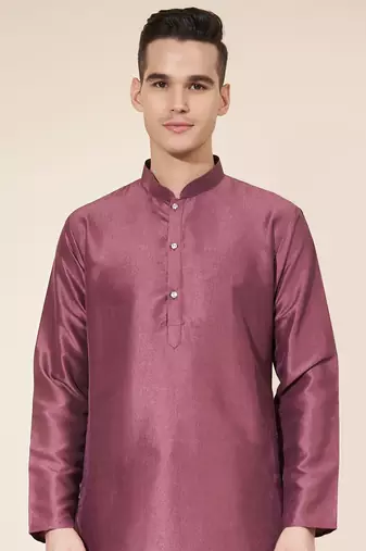 Embroidered kurta pajama for men