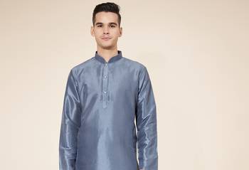 Embroidered kurta pajama for men 2