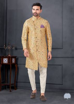Printed kurta pajama for men 3