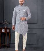 Embroidered kurta pajama for men