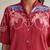 Tushki crimson embroidery cotton co-ord set