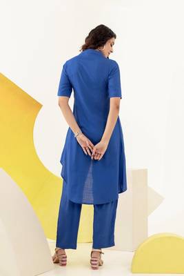 indigo elegant co-ord set 2