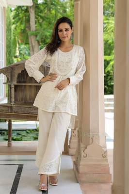 ivory elegant co-ord set 1