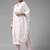 Hand Embroidered White Cotton Lucknowi Chikankari Stole