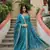 Sky blue Readymade Kurti Gharara Dupatta Collections
