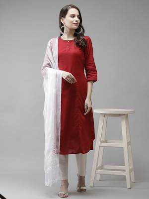 Hand Embroidered White Chiffon Lucknowi Chikankari Dupatta 2