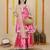 Cutiediva Girls wedding wear anarkali kurta & sharara set ( pack of 3 )