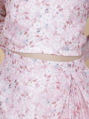 Cutiediva Girls designer skirt and top with shrug set 5