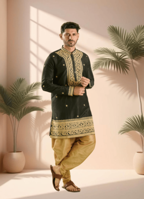 Kurta patiala for men"s 4