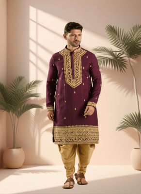 Kurta patiala for men"s 3
