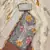 grey viscose organza handwork unstitched dress material