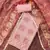 peach roman cotton silk blend handwork unstitched dress material