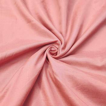 peach roman cotton silk blend handwork unstitched dress material 4