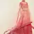  Pink Thread & Sequins Wedding Wear Chinon Lehenga Choli Set Bridal Lehenga