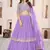 gorgeous lavender sequins georgette india wedding lehenga choli latest design