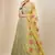  Light-Green Sequins Embroidered Georgette Indian Wedding Wear Lehenga Choli