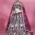 breathtaking wine sequins embroidered soft net function wear indian wedding lehenga choli