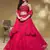  Hot-Pink Sequins Georgette Indian Engagement Wear Lehenga Choli