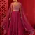 Pink Georgette Ethnic Wear Lehenga With Sequins Choli