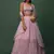 Astounding Pink Digital Printed Georgette Engagement Indian Lehenga Dress