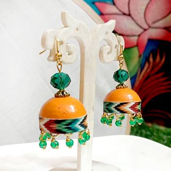 Quilled hanging  jhumkas 2 1