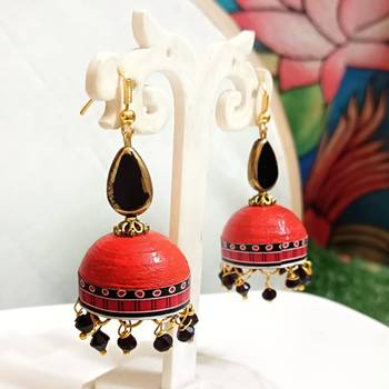 Quilled hanging  jhumkas 3 1