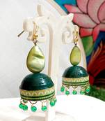 Quilled hanging  jhumkas 4
