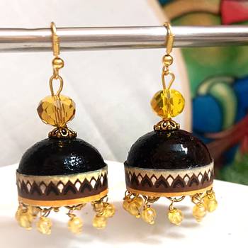 Quilled hanging  jhumkas 10 2