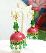 Quilled hanging  jhumkas 11