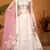 Fetching Peach Crepe Silk Digital Printed Indian Wedding Lehenga Dress
