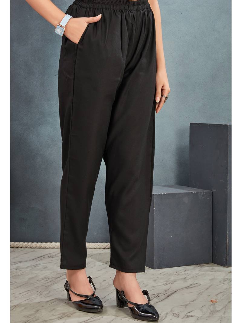 Black roman silk blend ajrakh kurta pant dupatta set