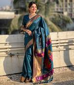 Divya vitthal elegance paithani art-silk saree