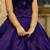   purple party wear gown for special occasions