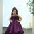   purple party wear gown for special occasions