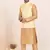 Woven Kurta Pyjama Waistcoat Set For Mens