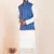 Woven Kurta Pyjama Waistcoat Set For Mens