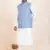 Woven Kurta Pyjama Waistcoat Set For Mens