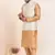 Woven Kurta Pyjama Waistcoat Set For Mens