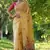 Yellow soft muga cotton weaving saree with resham woven fancy tassels